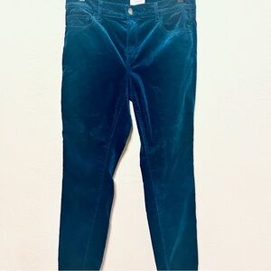 LOFT Teal Skinny size 8 Petite Women's Jeans EUC